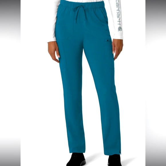 Carhartt Pants - Womens - Carhartt® Force Cross-Flex Women's Straight Leg Cargo Scrub Pant